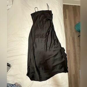 ZARA SPAGHETTI TANK LONG DRESS SIZE L